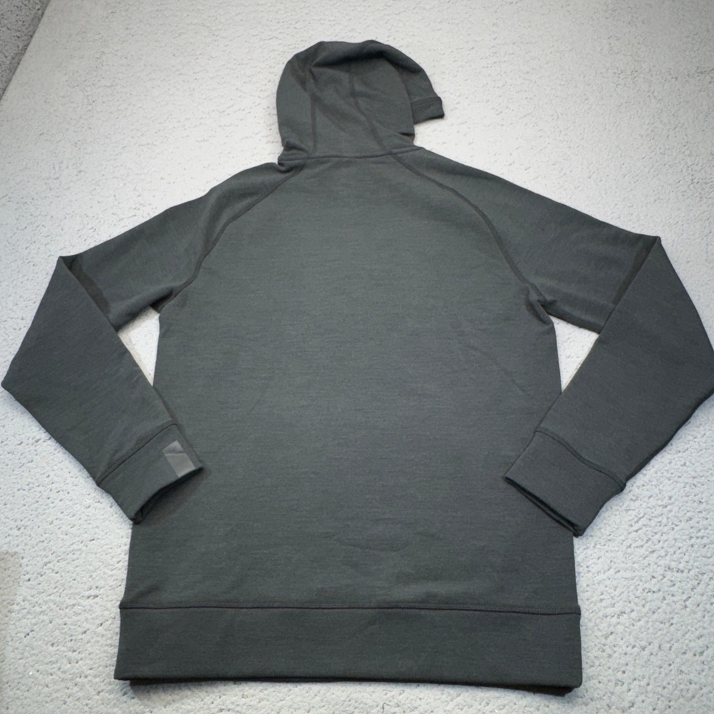Ten Thousand Merino Tech Hoodie Mens Small Black Wool Popover Training Gorp NWT - Picture 8 of 12
